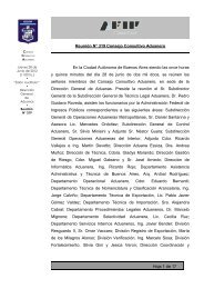 CONSEJO CONSULTIVO ADUANERO - Afip