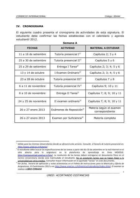 COMERCIO INTERNACIONAL - Universidad Estatal a Distancia
