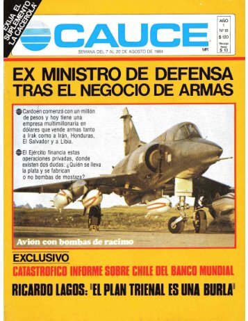 Revista Cauce n°18 - Sala de Historia