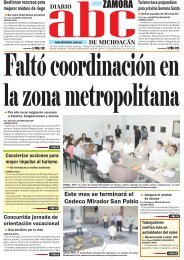 ZAMORA - Diario ABC de Michoacán