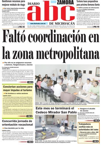 ZAMORA - Diario ABC de Michoacán