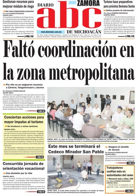 ZAMORA - Diario ABC de Michoacán