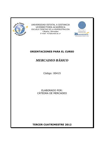 MERCADEO BÁSICO - Universidad Estatal a Distancia
