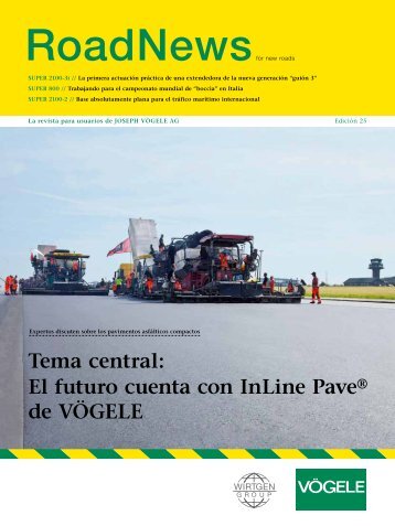 Tema central: El futuro cuenta con InLine Pave® de VÖGELE