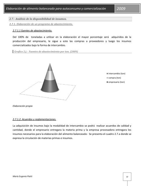 Elaboración de alimento balanceado para autoconsumo y ...