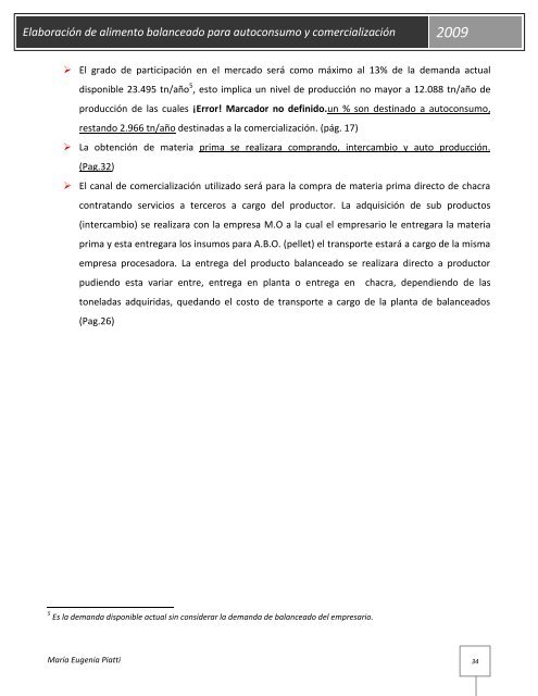 Elaboración de alimento balanceado para autoconsumo y ...