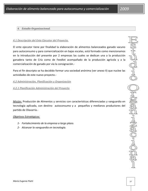 Elaboración de alimento balanceado para autoconsumo y ...