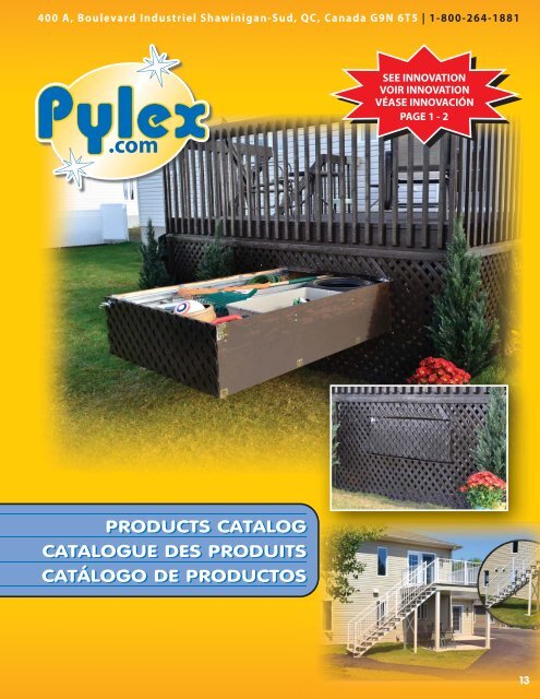 products catalog catalogue des produits catálogo de ... - Pylex