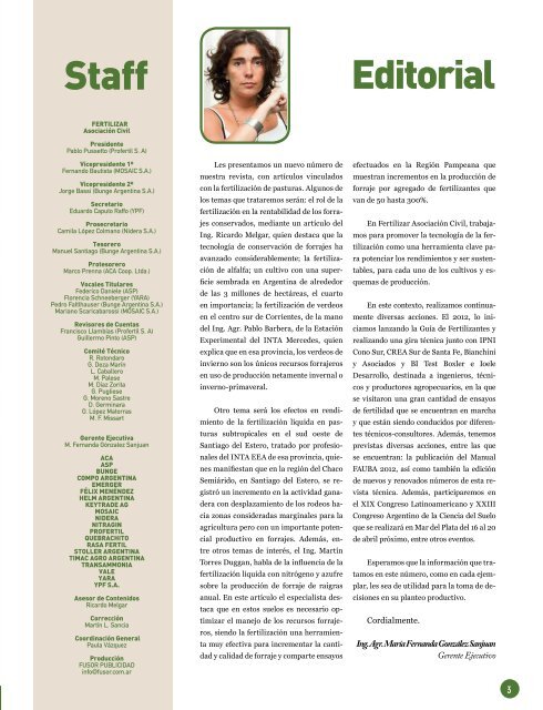 Nº 22 - Marzo 2012 - Fertilizar