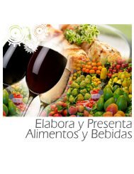 Elabora y Presenta Alimentos y Bebidas