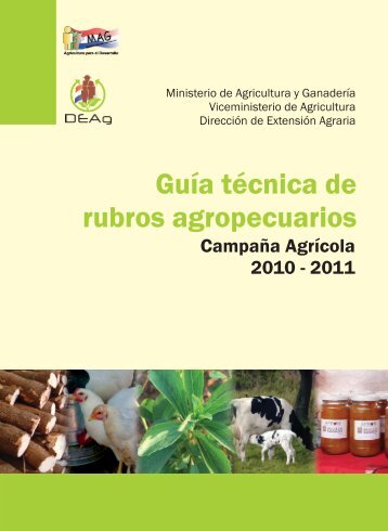 guia tecnica.cdr - Ministerio de Agricultura y Ganadería