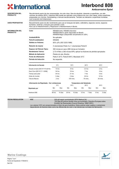 Interbond 808 - International Marine Coatings