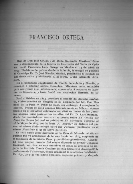 •.. FRANCISCO ORTEGA - Bicentenario