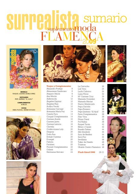 Suplemento Moda Flamenca 2009 - Surrealista