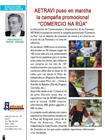 COMERCIO NA RÚA - Aetravi