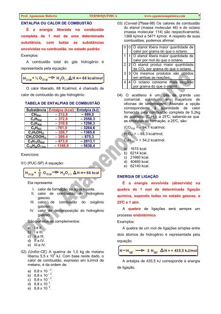 termoquimica