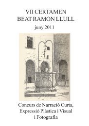 VII Certamen.pmd - Beat Ramon Llull Inca