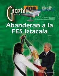Abanderan a la FES Iztacala - Gaceta Iztacala - UNAM