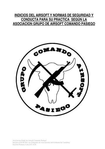 normas internas de comportamiento y juego - Comando Pasiego