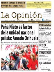 Política - La Opinión de Morelos