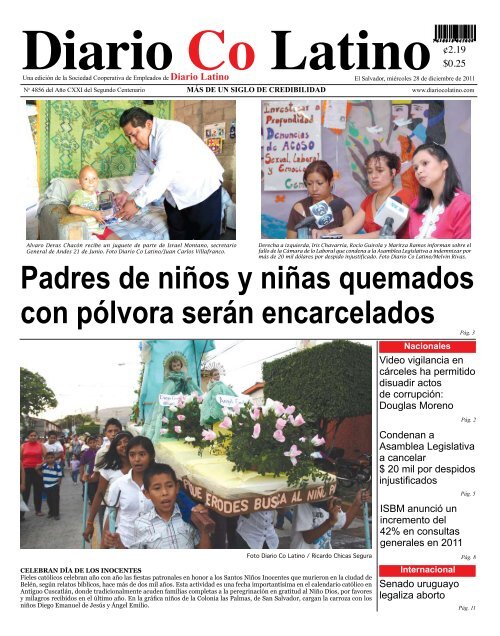8 Minutos Antes De Morir 2011 Latino Mkv Padres de niños y niñas quemados con pólvora ... - Diario Colatino