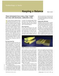 Keeping a Balance - American Chemical Society Publications