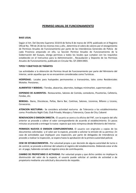 F. Formularios o formatos de Solicitudes para trámites inherentes a ...