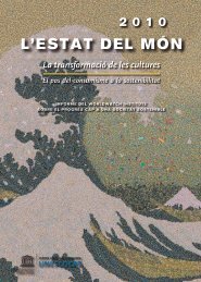 L'estat del món 2010 (pdf) - Centre UNESCO de Catalunya