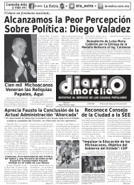 7 - La Extra / Diario de Morelia / Noticias Morelia / Noticias Michoacan