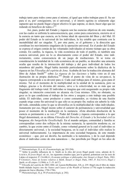 Génesis y estructura de la 'Fenomenología del Espíritu' de Hegel