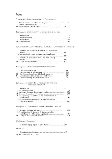 Génesis y estructura de la 'Fenomenología del Espíritu' de Hegel