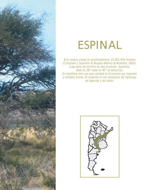 Espinal - Secretaria de Ambiente y Desarrollo Sustentable