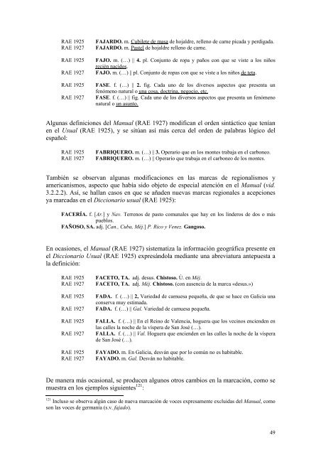 1925-1927: del Diccionario Usual y del Diccionario - Departamento ...