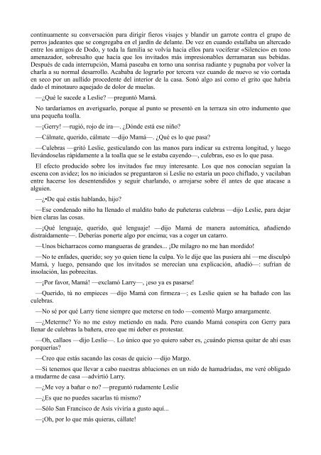 Mi familia y otros animales (PDF) - Trebol-A