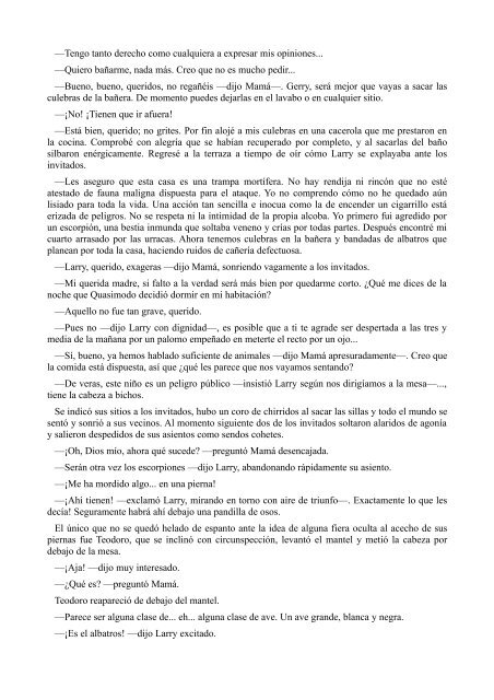 Mi familia y otros animales (PDF) - Trebol-A