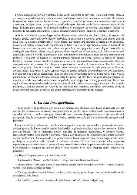 Mi familia y otros animales (PDF) - Trebol-A