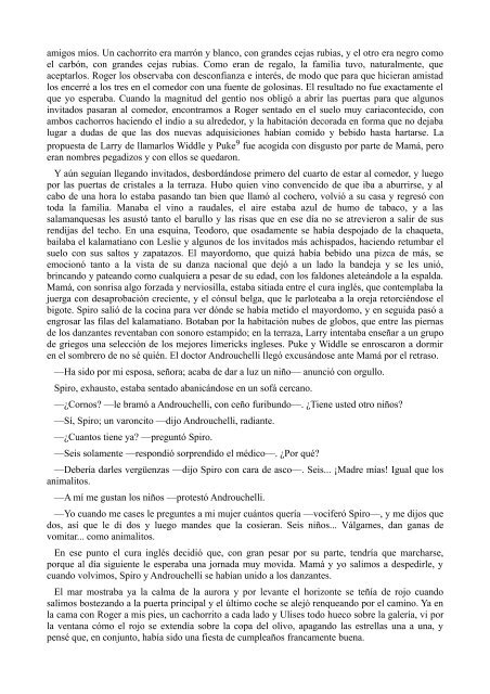 Mi familia y otros animales (PDF) - Trebol-A