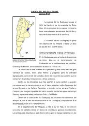 34 cuenca del rio gualeguay - Subsecretaría de Recursos Hídricos