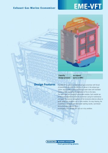 Exhaust Gas Marine Economiser EME-VFT - Saacke.com