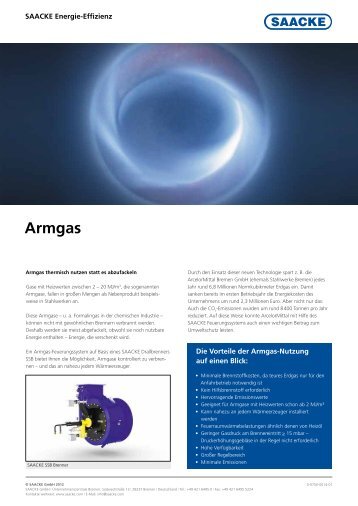Armgas pdf, 527.4 KB, 2 Seite(n) - Saacke.com