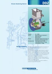 Steam Atomising Burner DDZ - Saacke.com