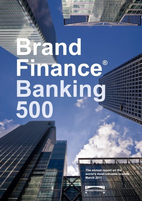 top 10 most valuable banking brands in the world - Brand Finance
