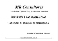 Ganancias - Relacion de dependencia - MR Consultores