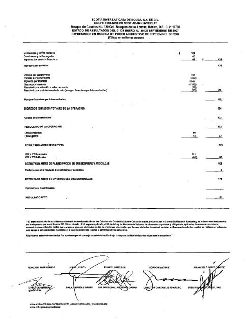 SCOTLA INVERLAT CMA DE BOLSA, S. A. DE C. v.,