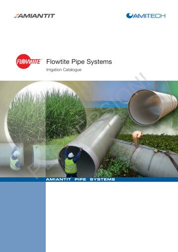 Flowtite Pipe Systems Irrigation Catalogue - Amiantit