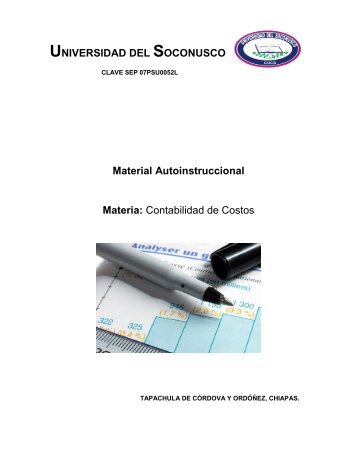 Contabilidad de Costos - Plataforma Virtual CUCS - Universidad del ...