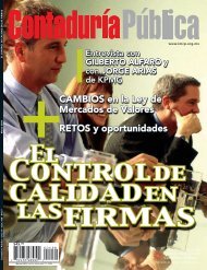Revista Contaduría Pública - Colegio de Contadores Públicos de ...