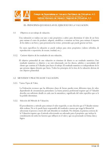 CODIGOS DE ETICA CODIGOS DE ETICA DE LA FECOVAL DE LA ...