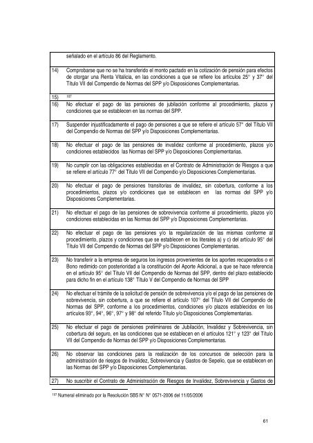 Resolución S.B.S. 816-2005 Reglamento de Sanciones