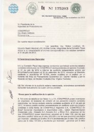 informe sindico - Banco Central del Uruguay